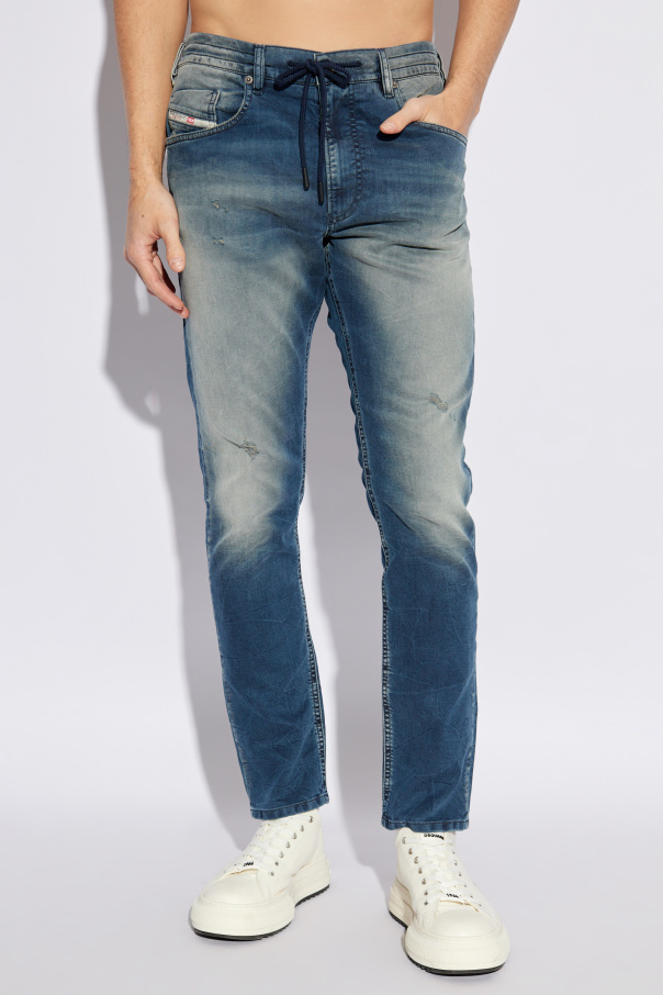 Niebieski Jeansy `D-KROOLEY-B JOGG` Diesel - Vitkac Polska